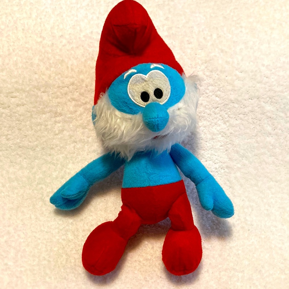 Papa Smurf Plush 13” Tall